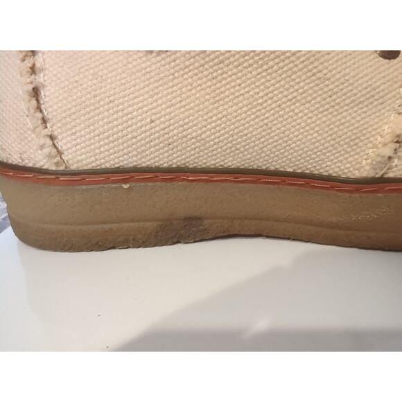 GUESS Ivory Burlap Lace Up Loafer Size 7.5 Men's Casual 04103 EUC! - Picture 6 of 9